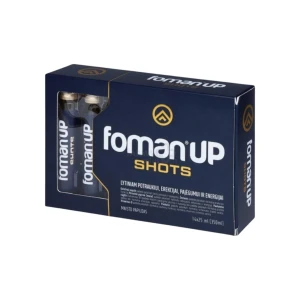 Foman UP Shots 14 vnt. maisto papildas vyrams