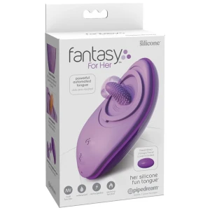 Fantasy For Her Silicone Fun Tongue Fantasy For Her Silicone Fun Tongue