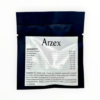 Arzex Black 2 kaps. maisto papildas