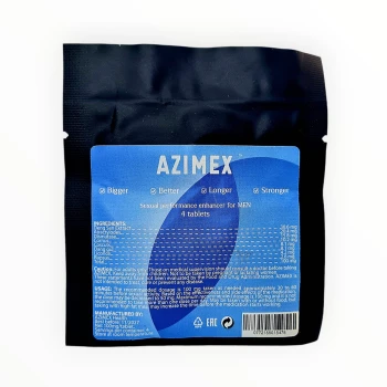 Azimex Blue 4 tab.