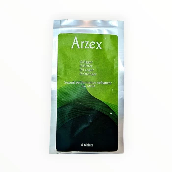 Maisto papildas vyrams Arzex Green 6 tab.