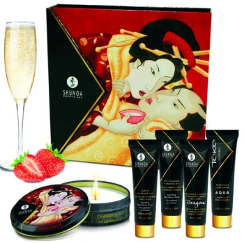 Shunga Geisha Sparkling Srawberry Wine