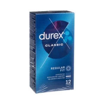 Durex Classic 12 vnt. prezervatyvų dėžutė