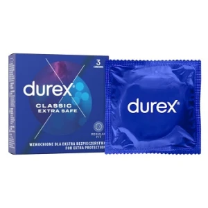 Durex Extra Safe 3 vnt. dėžutė prezervatyvų