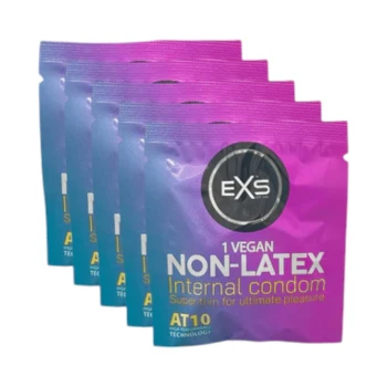 EXS Non-Latex Internal Condom 1 vnt. moteriškas prezervatyvas