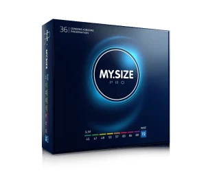 My.Size 72 mm. 36 vnt. prezervatyvų dėžutė