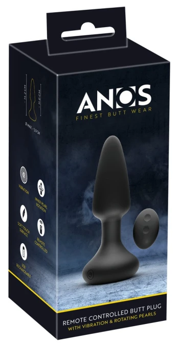 Anos Remote Controlled Butt Plug