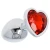 Toyz4Lovers Plug Heart Red Small analinis kaištis