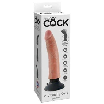 King Cock 7 Vibrating Cock