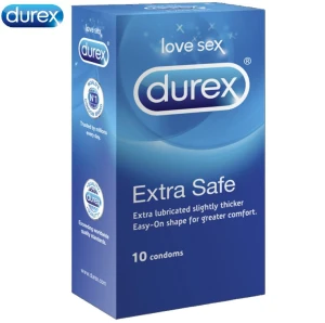 Durex Extra Safe 10 vnt. prezervatyvų dėžutė
