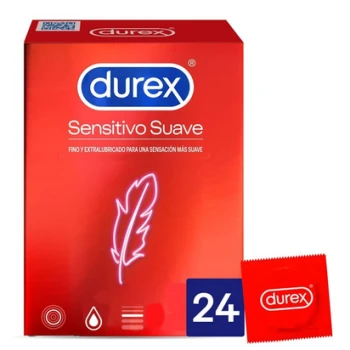 Durex Feel Thin 24 vnt. prezervatyvų dėžutė