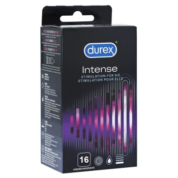 Durex Intense 16 vnt. prezervatyvų dėžutė