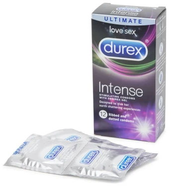 Durex Intense prezervatyvai