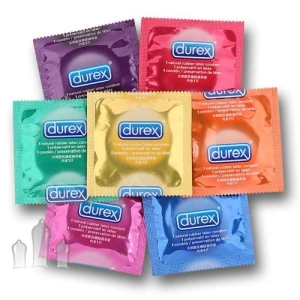 Durex Mix + Flavours 24 vnt. prezervatyvų rinkinys