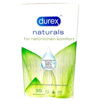 Durex Naturals 10 vnt.