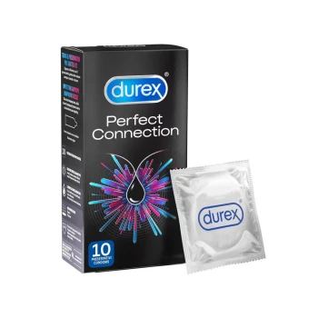 Durex Perfect Connection 10 vnt. prezervatyvų dėžutė