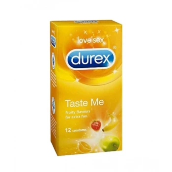 Durex Taste Me 12 vnt. prezervatyvų dėžutė