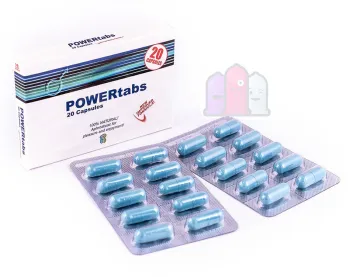 POWERtabs 20 vnt. kaina