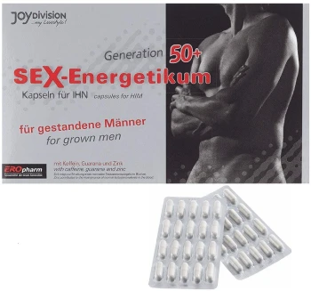 Sex-Energetikum 50+ maisto papildas vyrams
