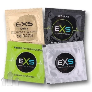 EXS prezervatyvų rinkinys 18 vnt