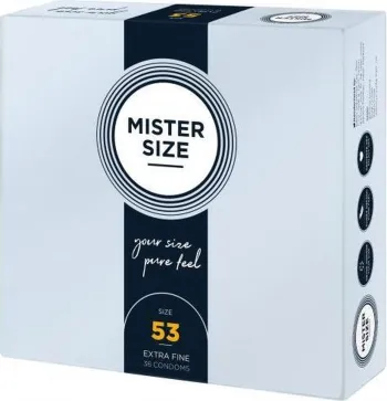 Mister Size 53mm 36vnt.