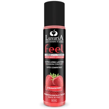 LuxuriA Feel Strawberry lubrikantas 60 ml