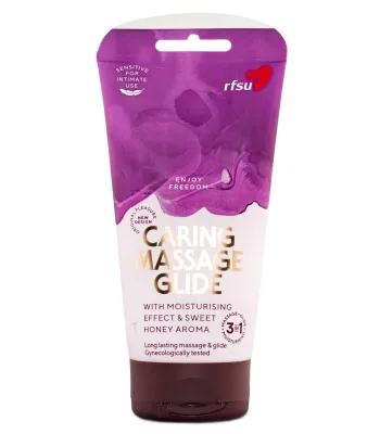 RFSU Caring Massage Glide 3in1 150 ml lubrikantas