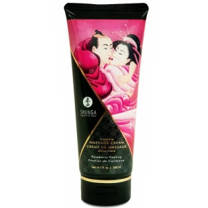 Shunga Massage Cream Raspberry masažinis kremas