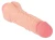 Nature Skin 2in1 Extension+Masturbator realistiška penio mova ir masturbatorius