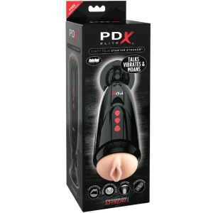 PDX Elite Dirty Talk Starter Stroker