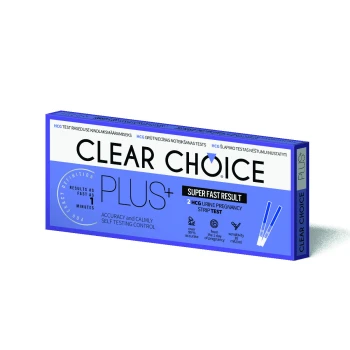 Clear Choise Plus nėštumo testai 2 vnt.