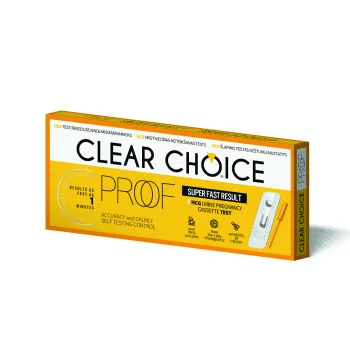 Clear Choise Proof kasėtė nėštumo testas