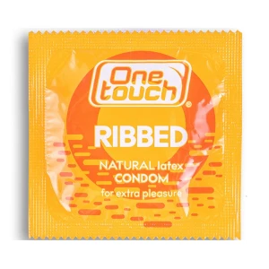 One Touch Ribbed prezervatyvai