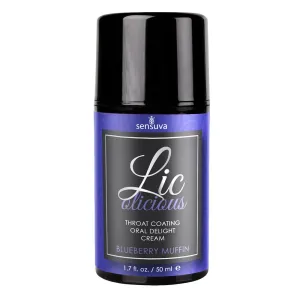 Sensuva Lic Blueberry Muffin oralinis lubrikantas