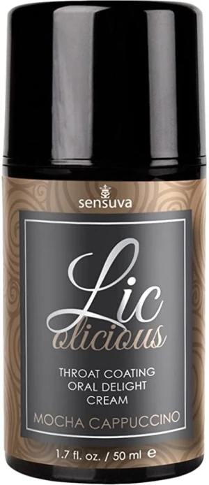 Sensuva Lic Mocha Cappuccino oralinis lubrikantas