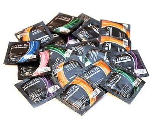 Vitalis prezervatyvų rinkinys 50 vnt