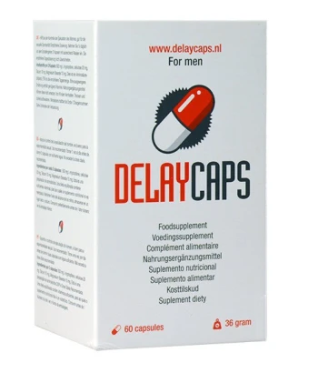 DelayCaps 60 maisto papildas vyrams ejakuliacijai atitolinti