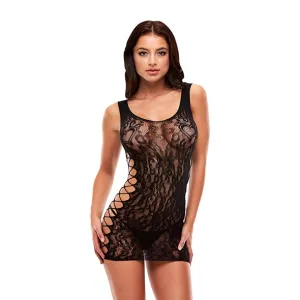 Lap Dance Leopard Lace Mini Dress