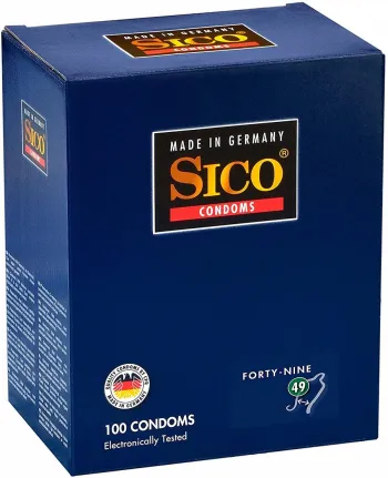 Sico 49 mm prezervatyvai