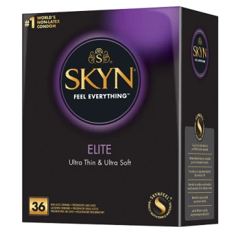 SKYN Elite 36 vnt. prezervatyvų dėžutė