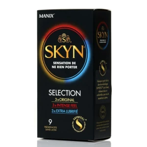 SKYN SELECTION 9 vnt. dėžutė