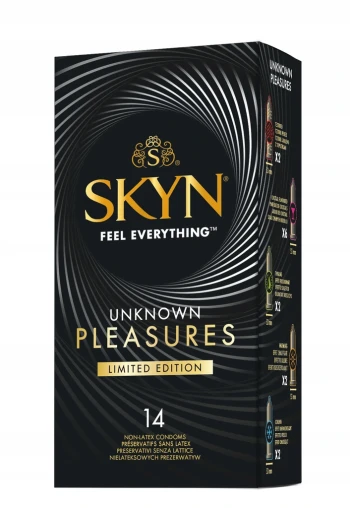 SKYN Unknown Pleasures 14 vnt. dėžutėje