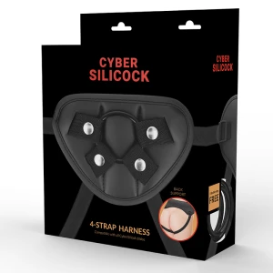 Cyber Silicock Strap On Harness