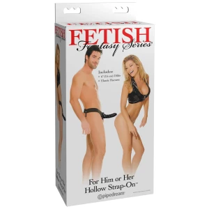 Fetish Fantasy Vibrating Hollow Strap-On