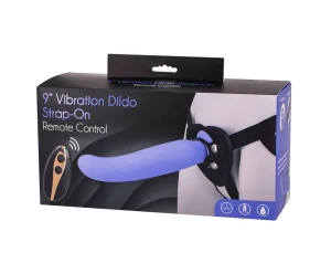 Remote Control Vibration Dildo 9 Strap-On
