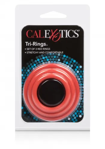 Calexotics Tri-Rings Red penio žiedas