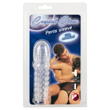 Crystal Clear Penis Sleeve 2,5 cm