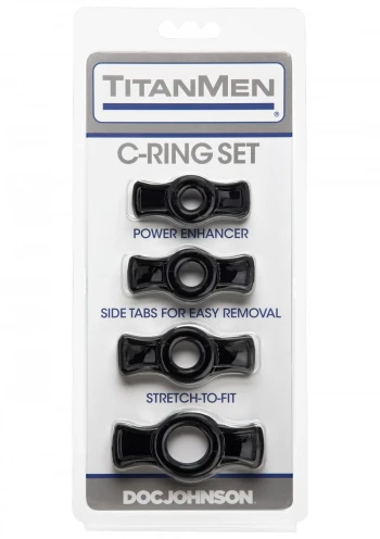 Titan Men C-Ring Set